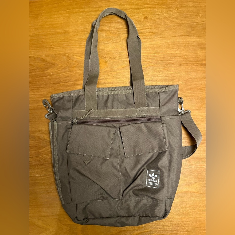 Adidas Originals • Utility 2.0 Tote • Magic Earth • Convertible Crossbody